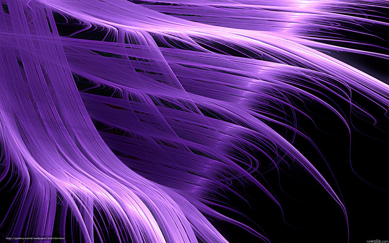 Purple abstract flowing lines