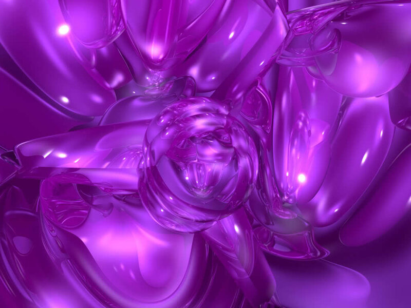 purple abstract fluid shapes