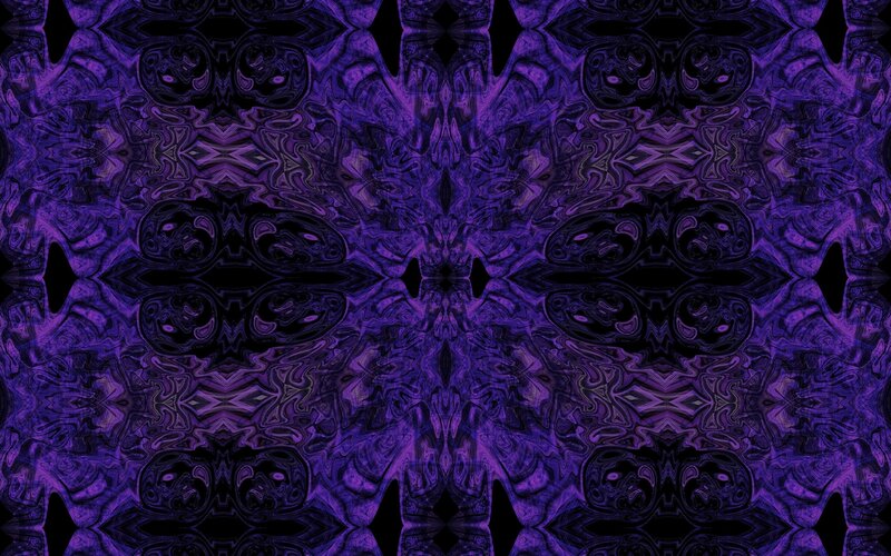 purple abstract kaleidoscope pattern