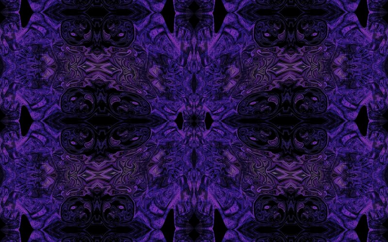 purple abstract kaleidoscope pattern