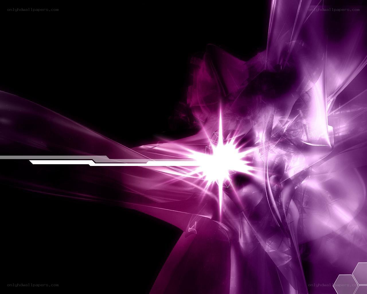 purple abstract light burst