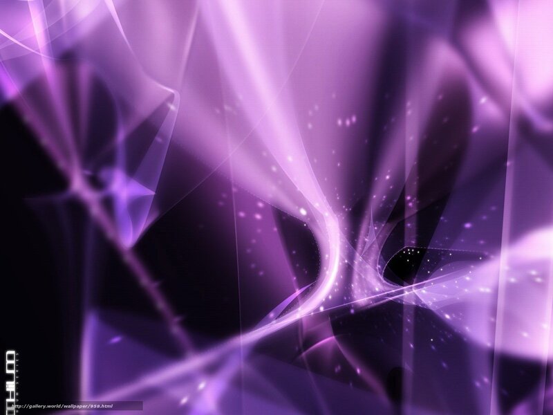 purple abstract light waves