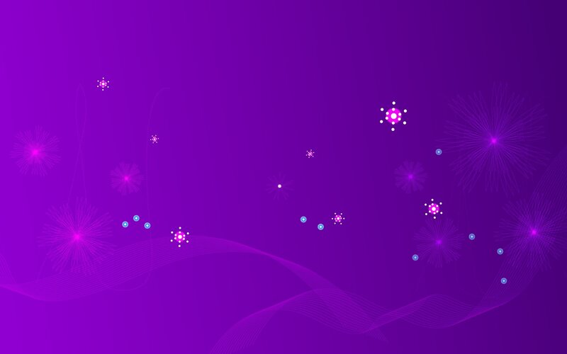 purple abstract particle background