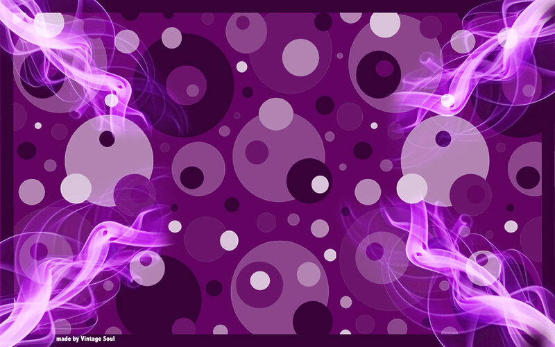 Purple Abstract Pattern — Energetic