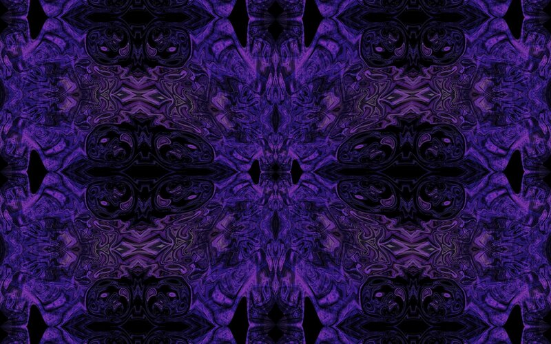 Purple Abstract Pattern — Hypnotic, Black, Symmetry