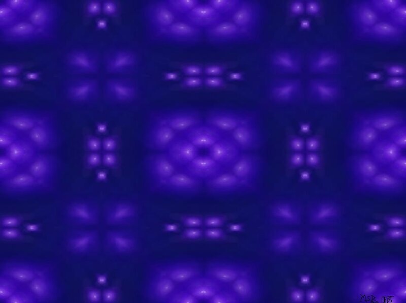 Purple Abstract Pattern — Hypnotic, Light, Blue