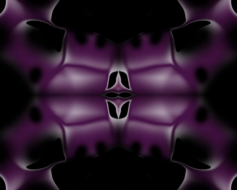 Purple Abstract Pattern — Mysterious