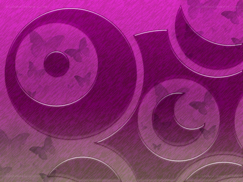 purple abstract pattern with butterflies