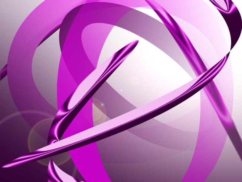 Purple abstract ribbon design
