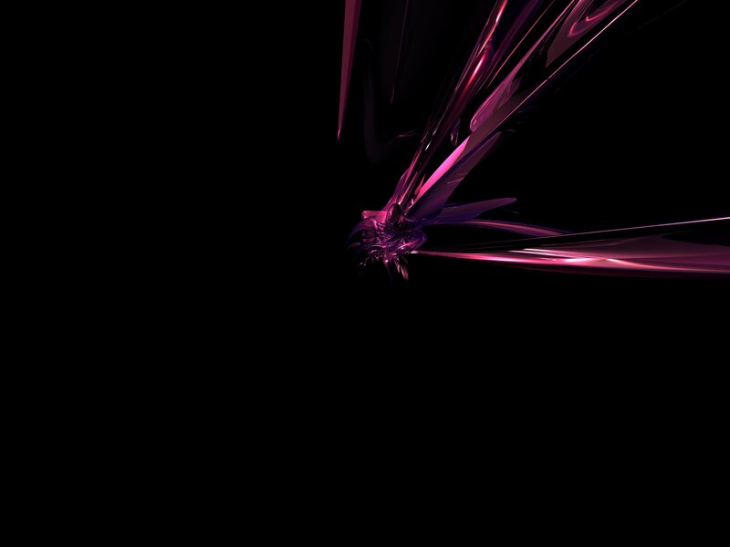Purple Abstract Shape — Dramatic