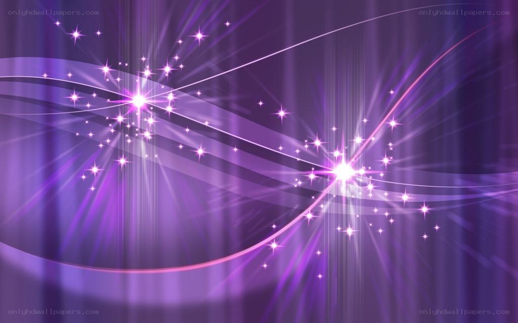 purple abstract sparkles