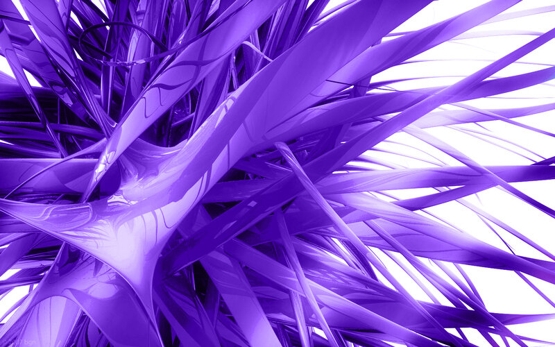 Purple Abstract Strands