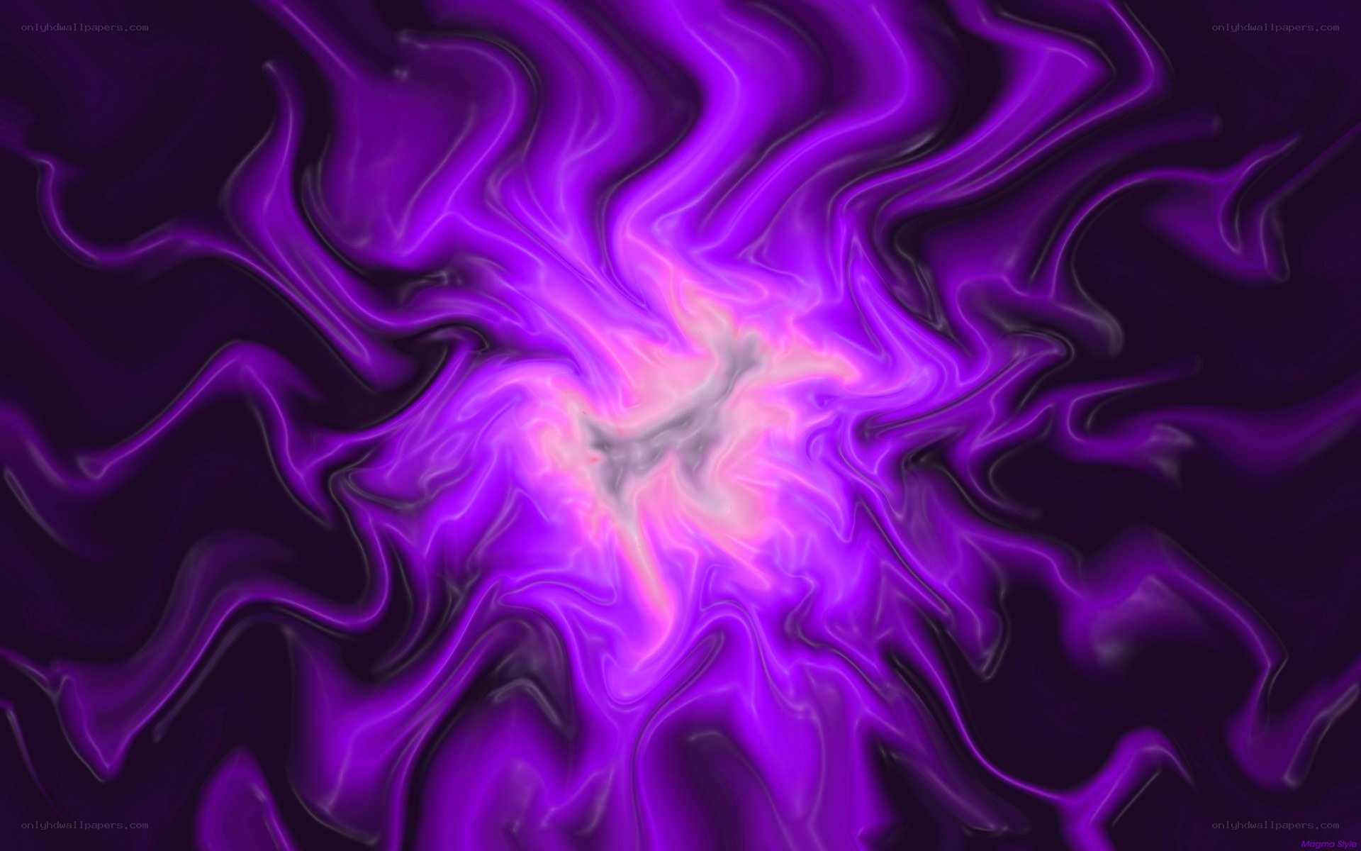 purple abstract swirl
