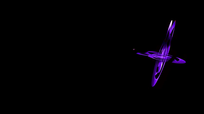 Purple Abstract Swirl — Dark