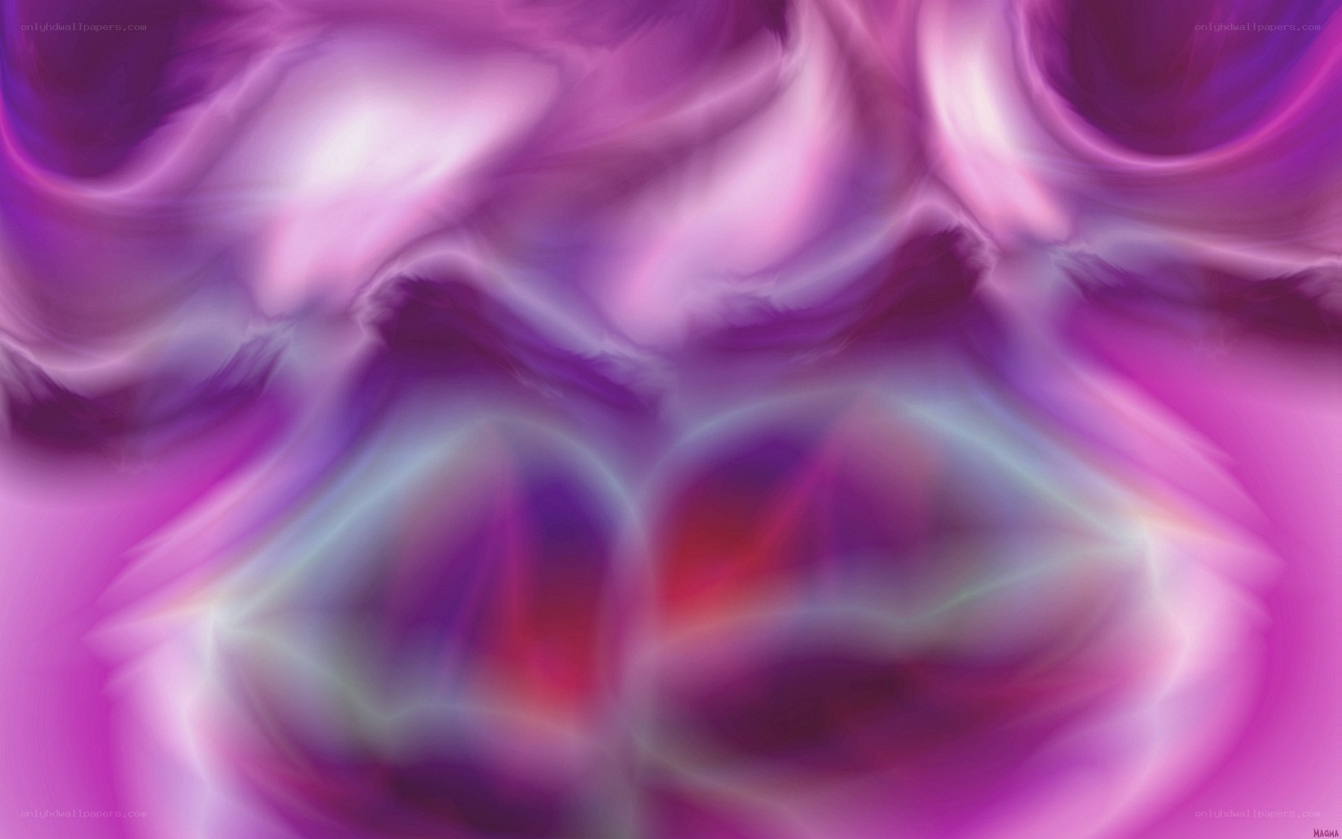 purple abstract swirls
