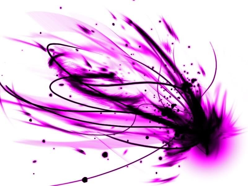 Purple Abstract Swirls — Dynamic