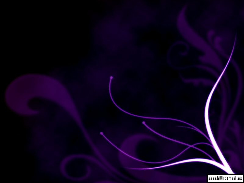 Purple Abstract Swirls — Mysterious