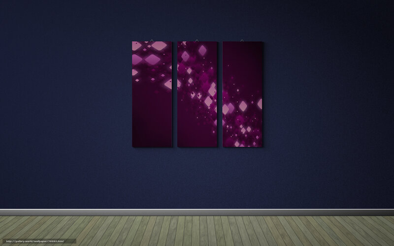 purple abstract wall art