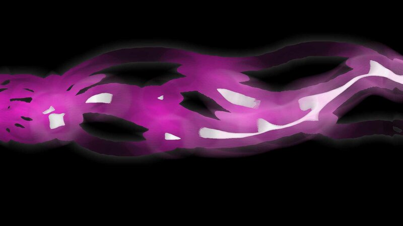 purple abstract wave