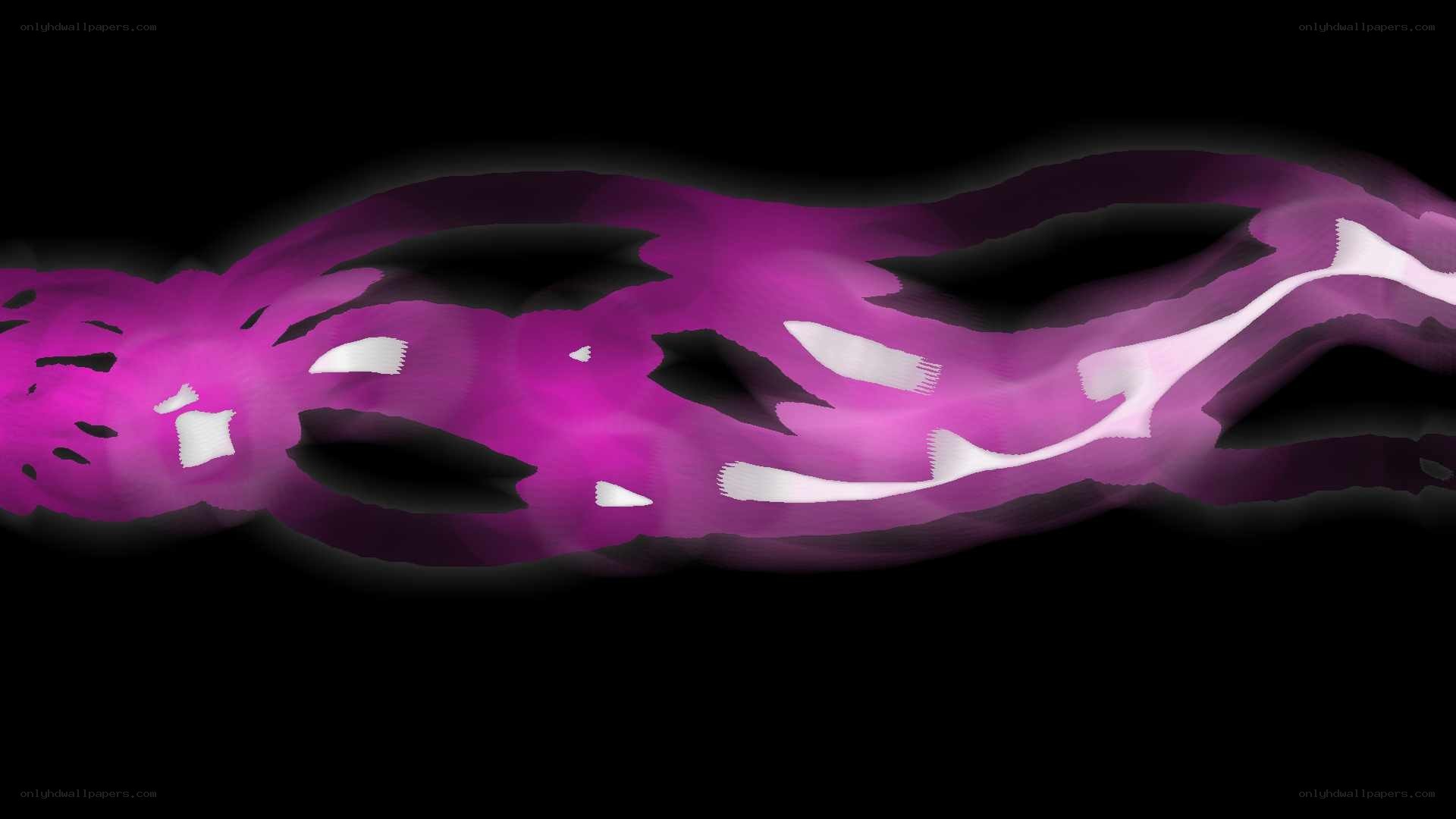 purple abstract wave