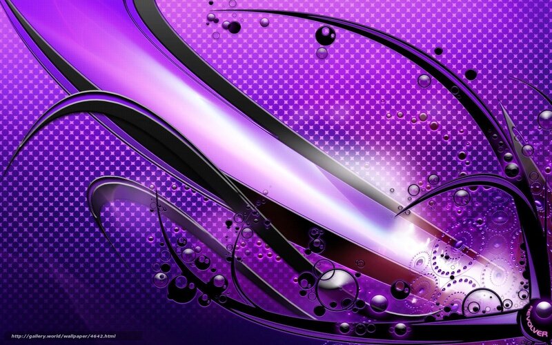 purple abstract wave design