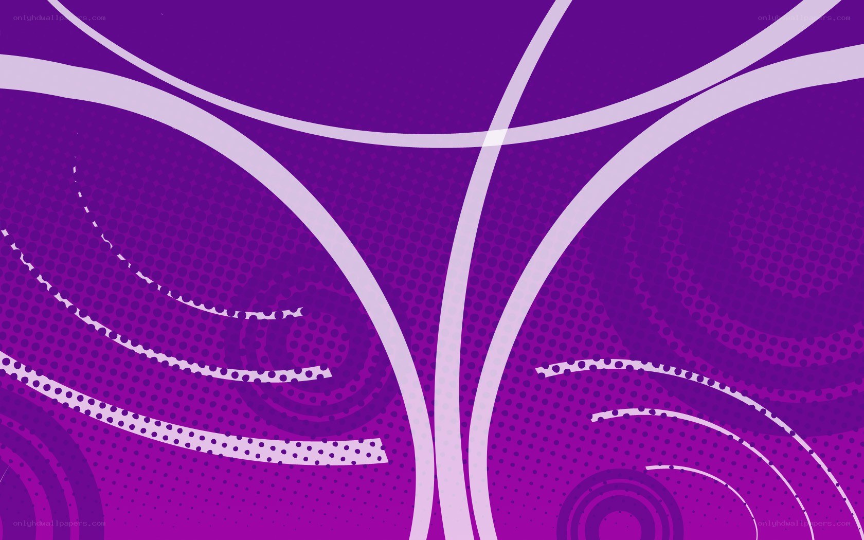 purple abstract wave design