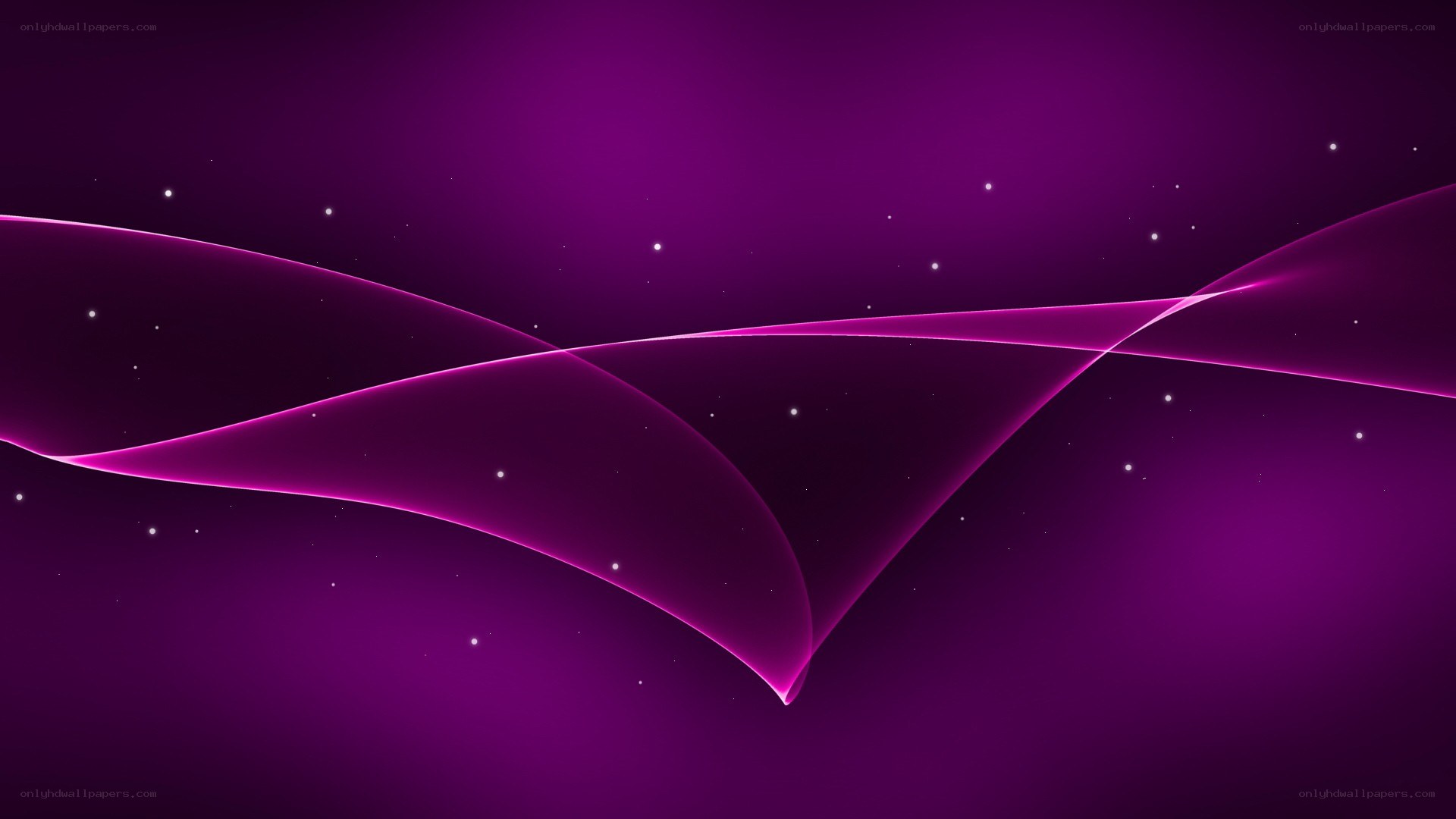 Purple abstract wave design