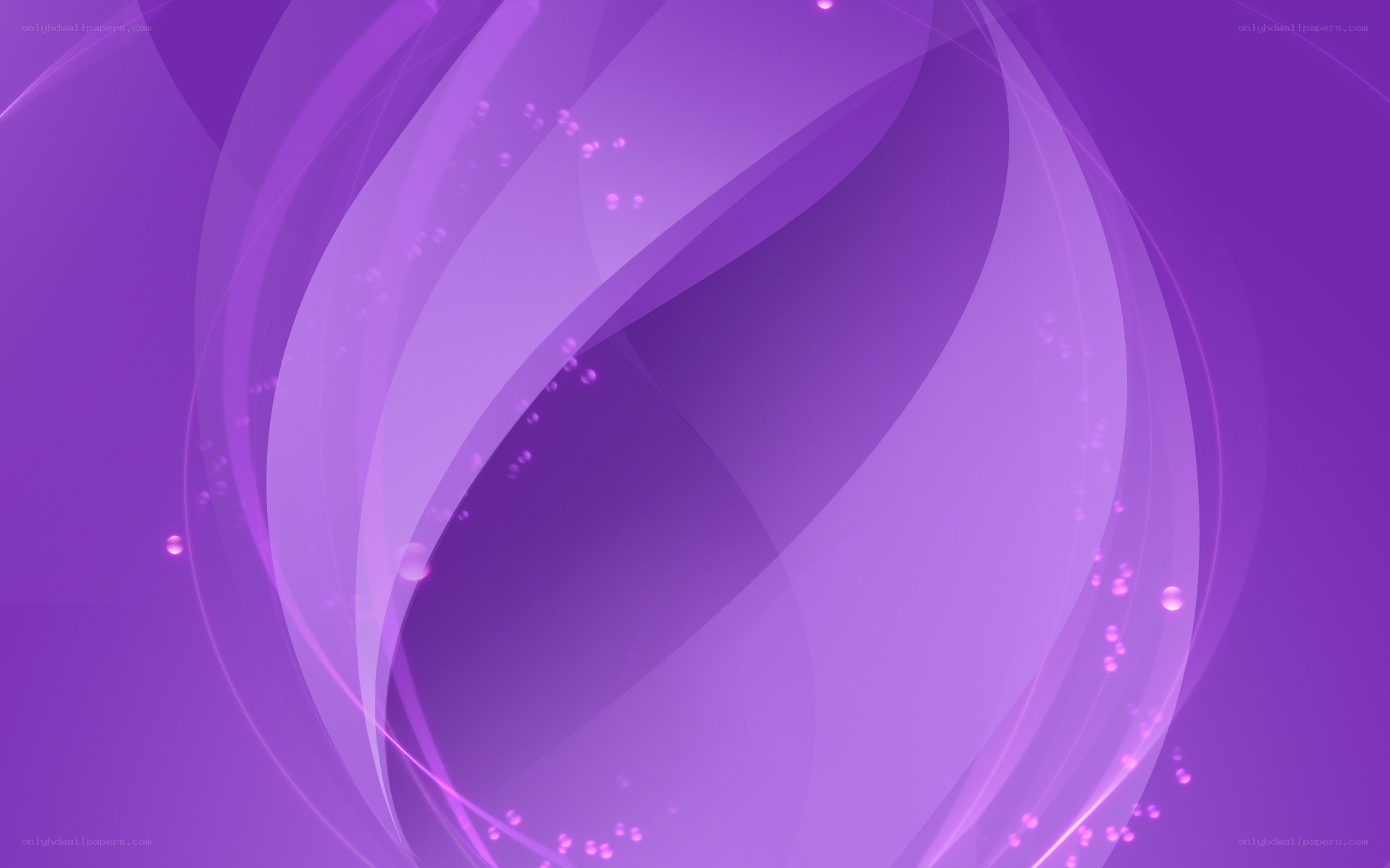 purple abstract wave design