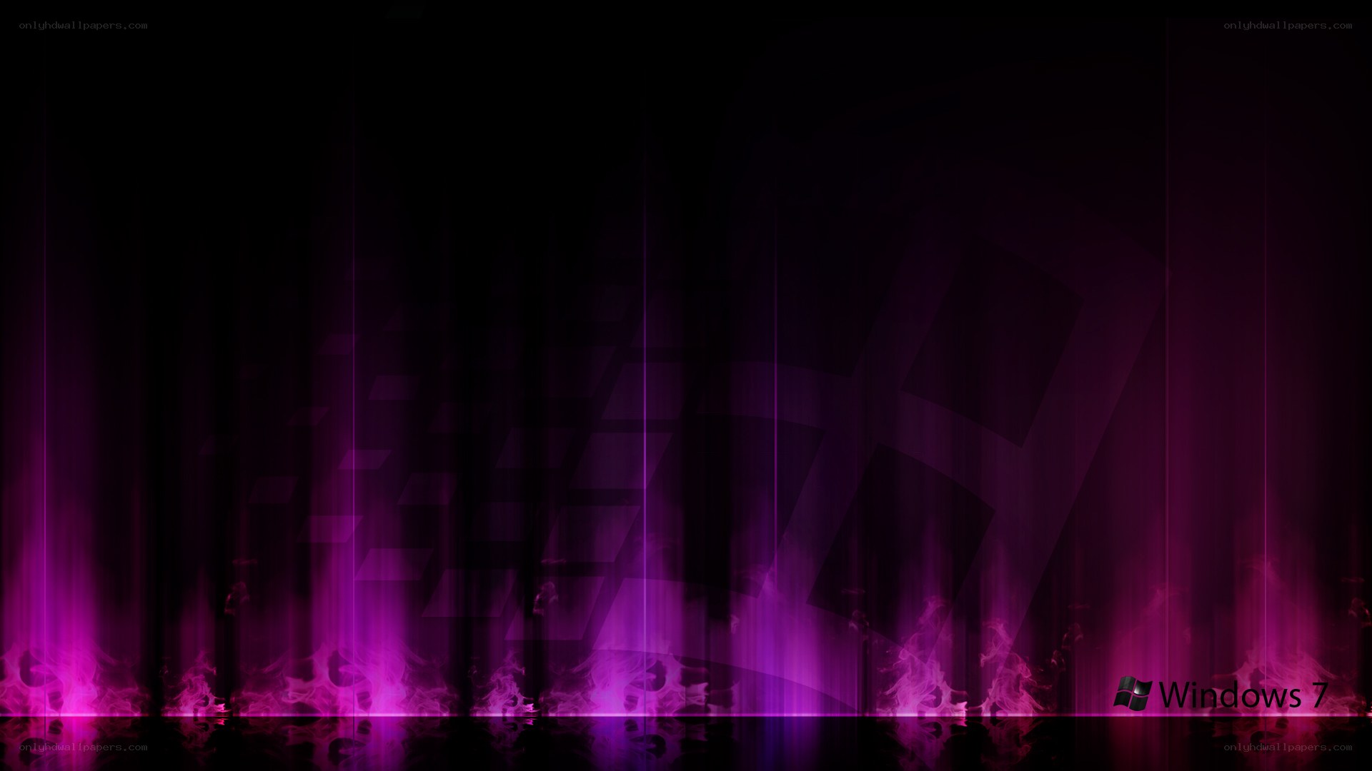 purple abstract windows 7 wallpaper