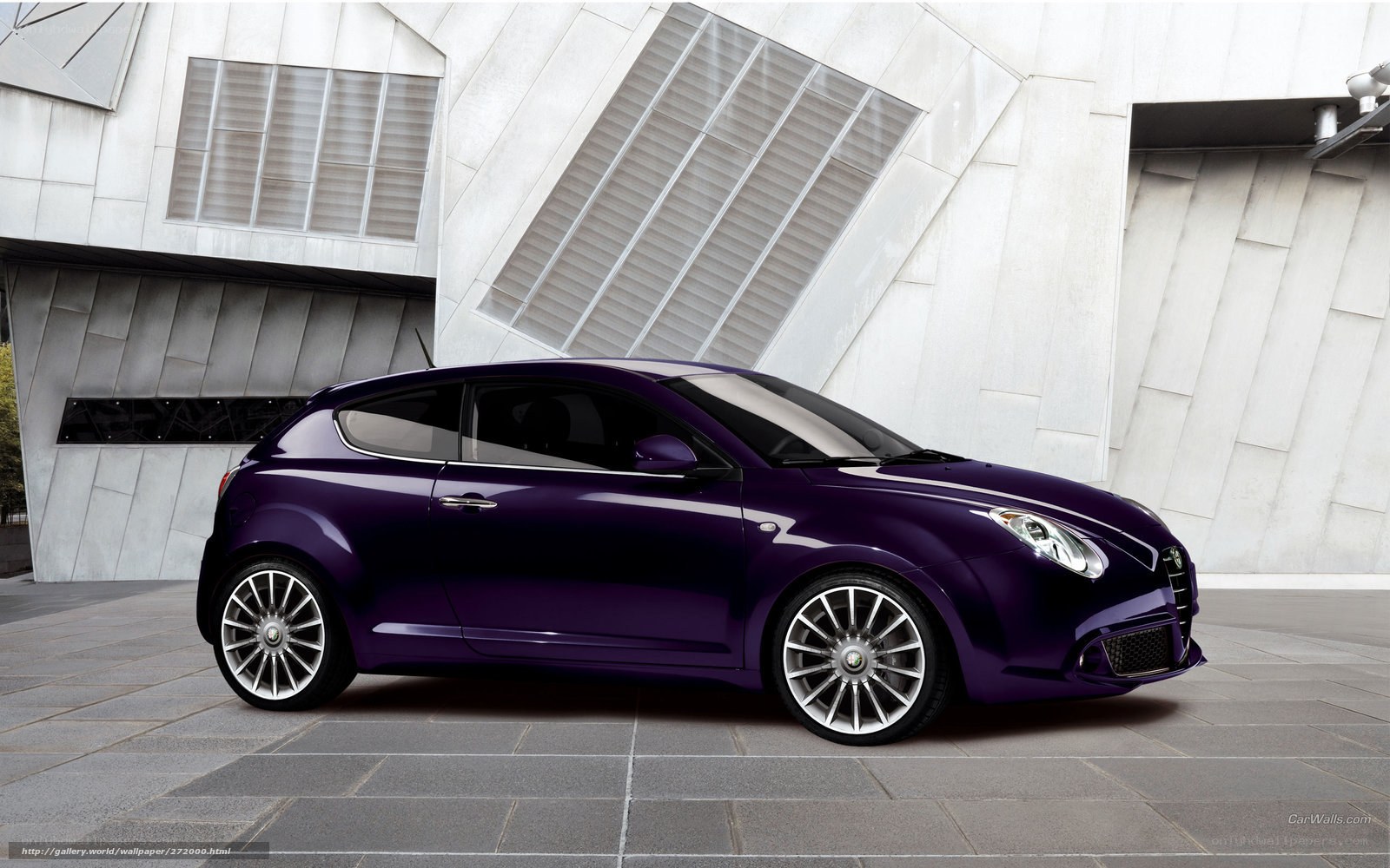 Purple Alfa Romeo Giulietta