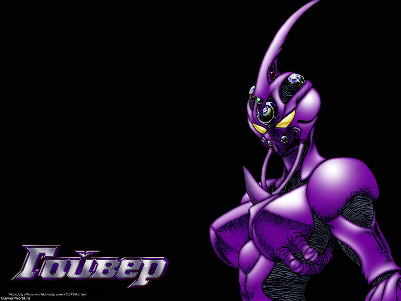 Purple alien character artwork