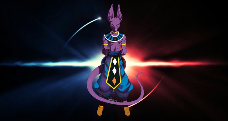 Purple Alien Character — Dramatic, Night