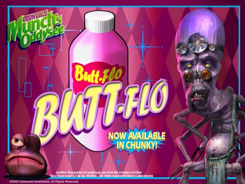 Purple Alien Character