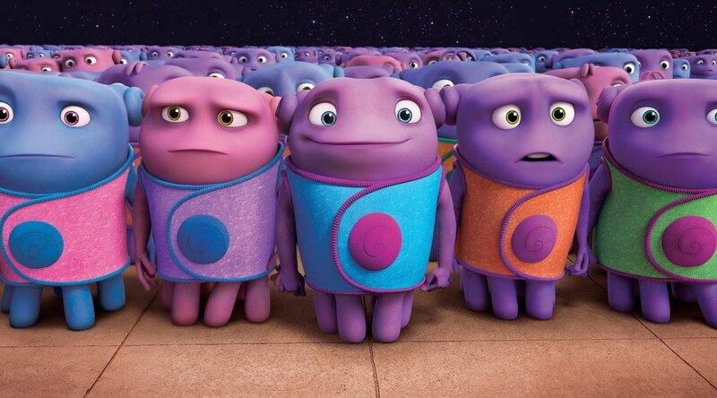 Purple Alien Creatures — Curious