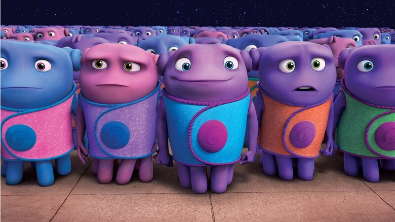 Purple Alien Creatures — Serene