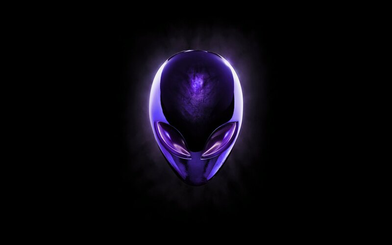 Purple Alien Head