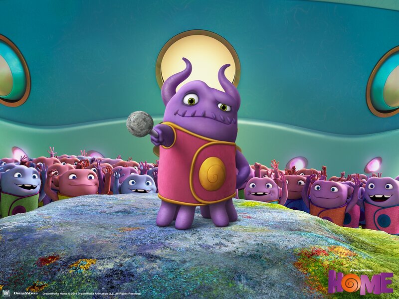 Purple Alien Leader