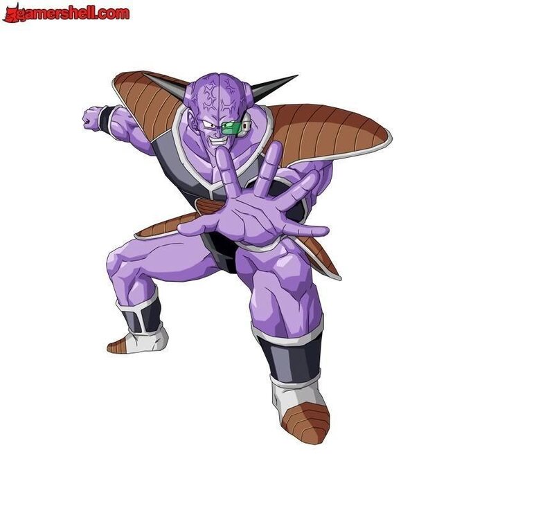 Purple alien warrior character