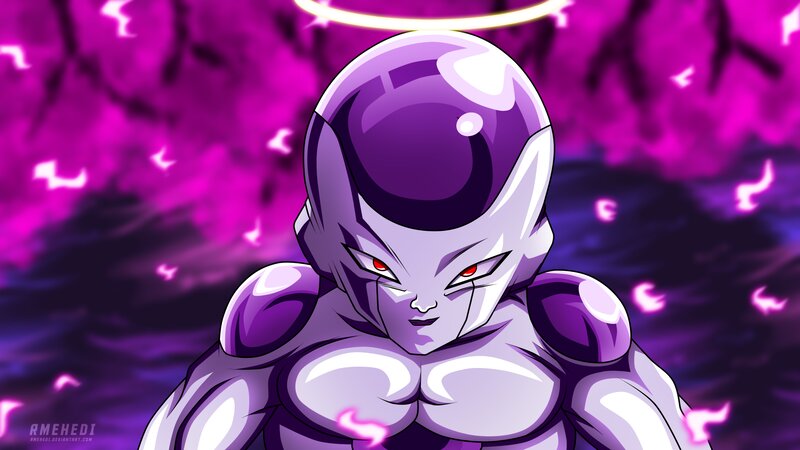 Purple Alien Warrior — Dramatic