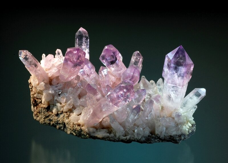 Purple Amethyst Crystals
