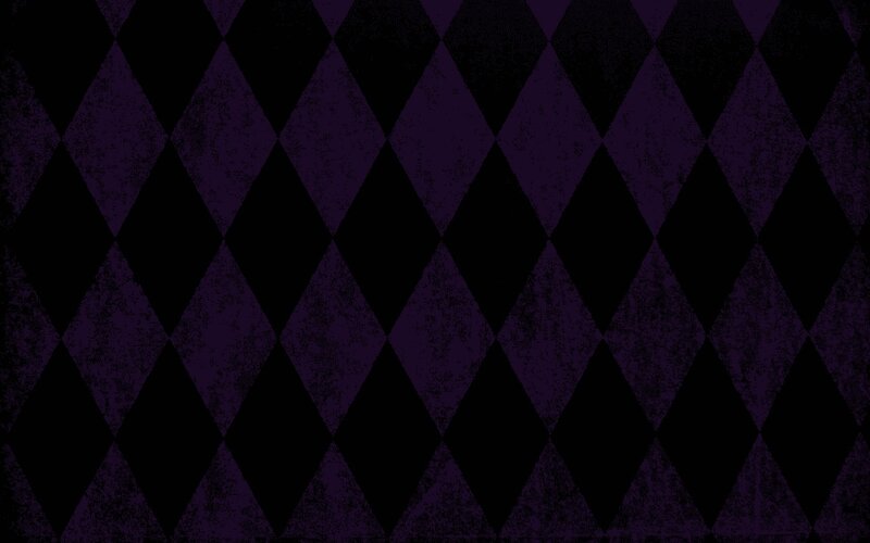 Purple and Black Diamond Pattern