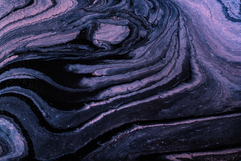 Purple and Black Swirls