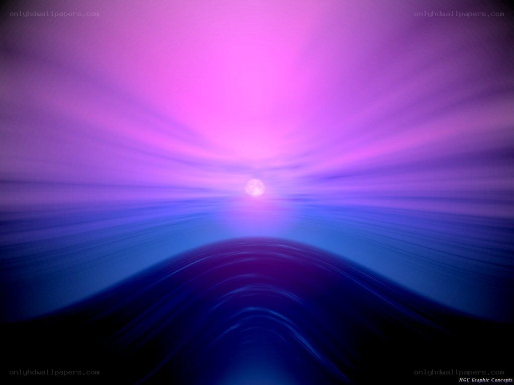 purple and blue abstract light