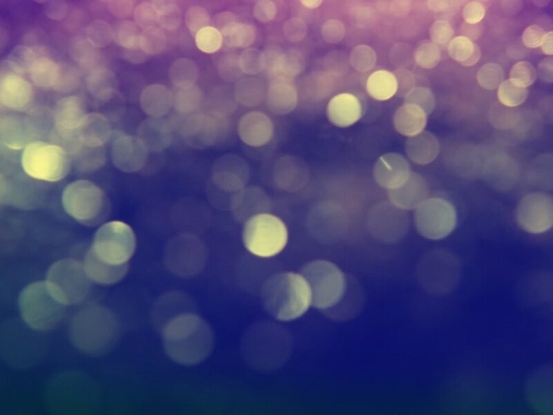 purple and blue bokeh lights