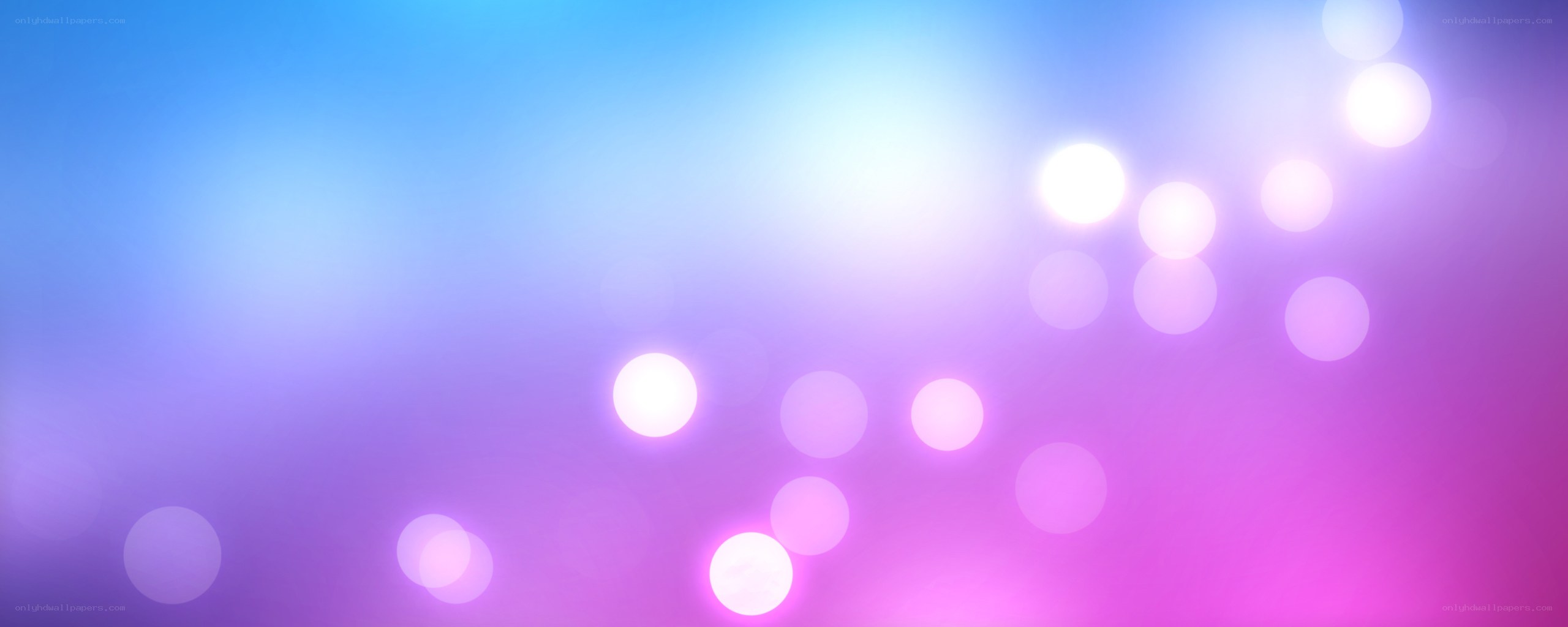 purple and blue bokeh lights