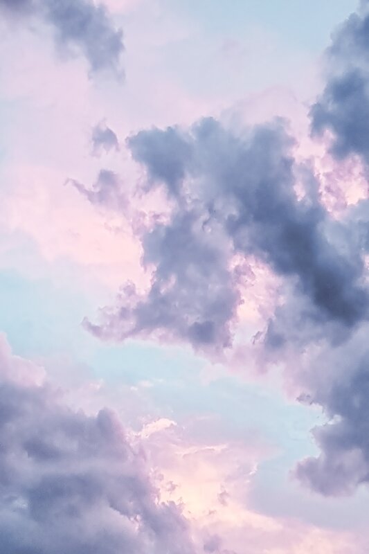 Purple and Blue Clouds — Serene