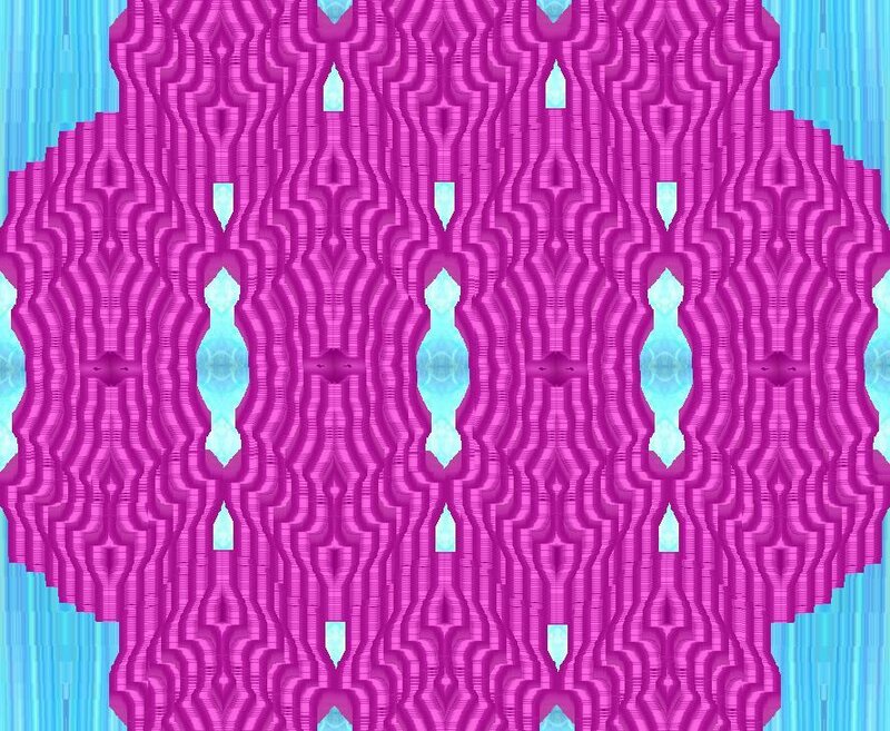 purple and blue geometric pattern