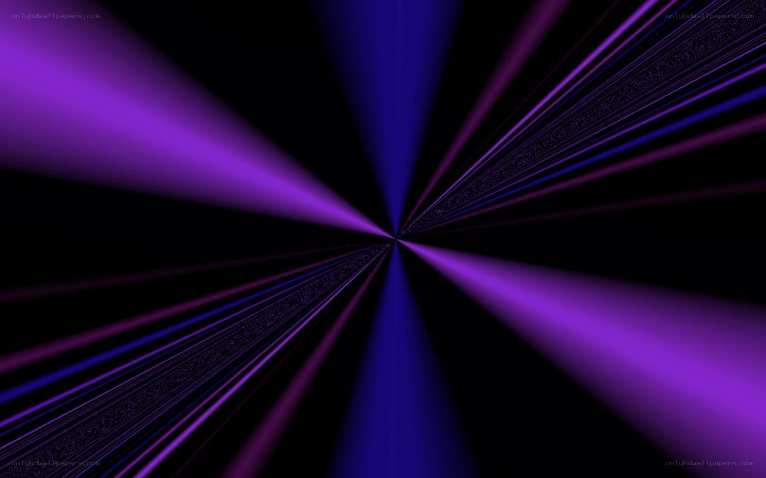 purple and blue light beams