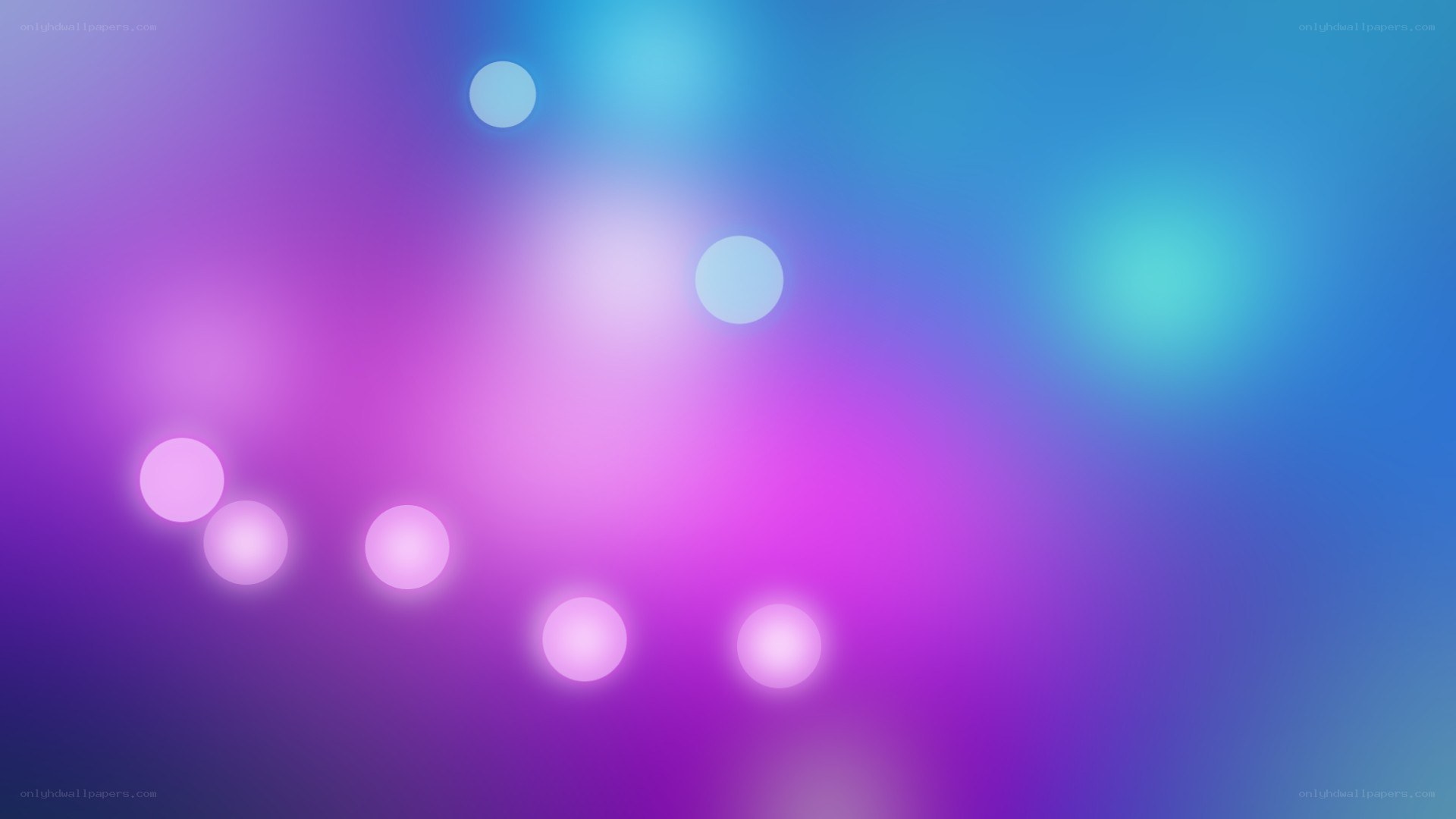 purple and blue light bokeh