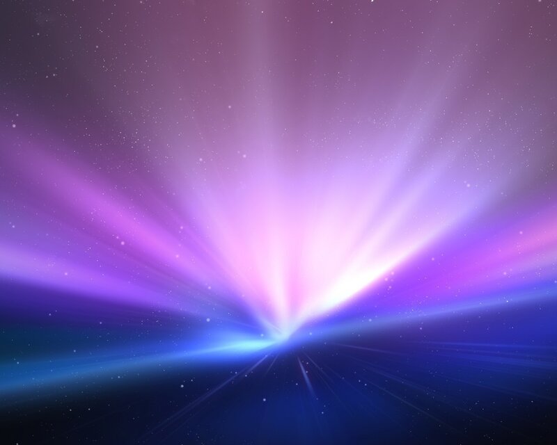 purple and blue light burst